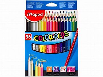 LAPICES DE COLORES MAPED COLOR PEPS X 36 832017