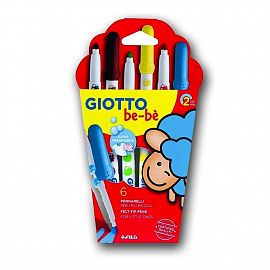 MARCADORES GIOTTO X 6 COL BE-BE 466600ES