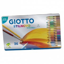 LAPICES DE COLORES GIOTTO STILNOVO X 36 L ACUARELABLE LATA FILA 256400OT