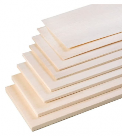 MADERA BALSA PLANCHAS 8 MM X 5 UN