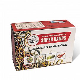 BANDA ELASTICA SUPER-BANDS ANCHA 100 MM X 5 MM X 500 GRS