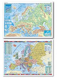 MAPA MURAL LAMINADO EUROPA FIS/POL D/FAZ