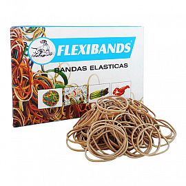 BANDA ELASTICA CAUCHO X 1000 GRS FLEXIBANDS CAJA Nº40