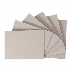 CARTON GRIS 1 MM 50 X 70 CM Nº25 C/U-CARG25M