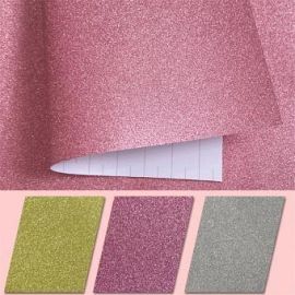 ROLLO AUTOADHESIVO PVC GLITTER 15 MTS SELF -