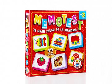 JUEGO DE MESA RUIBAL MEMOTEST INFANTIL 0101H418