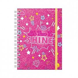 CUADERNO 14 X 20 80 HS RAY C/ESPIRAL T/D SHINE-RY1013