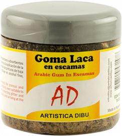 GOMA LACA EN ESCAMAS 70 GRS AD