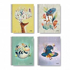 CUADERNO 29.7 ARTE NORDICO T/D 120 HS RAYADO C/ESP 335121