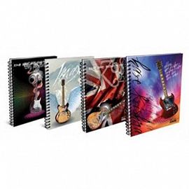 CUADERNO 29.7 ARTE MUSIC 80 HS CUADRICULADO C/ESP 332513