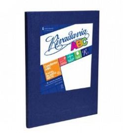 CUADERNO 19 X 23 RIVADAVIA ABC AZUL ARAÑA 48 HS CUADRICULADO T/D 352913