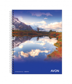 CUADERNO 16 X 21 C/ESPIRAL 84 HS AVON RAY  103123