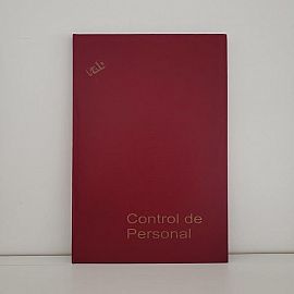 LIBRO CONTABILIDAD CONTROL DE PERSONAL RAB T/D 2M -2310/P