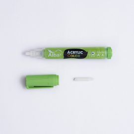 MARCADOR ALBA ACRYLIC 6 MM VERDE MANZANA 453