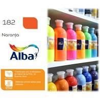 TEMPERA ALBAMAGIC MAX ESCOLAR POTE 700 GRS NARANJA