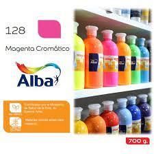 TEMPERA ALBAMAGIC MAX ESCOLAR POTE 700 GRS MAGENTA