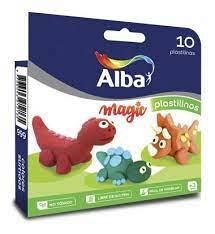 PLASTILINA ALBA EN BARRITAS SURT X 10 UN