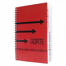 LIBRETA NORTE C/ESPIRAL E INDICE 8070/7070