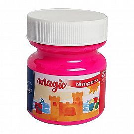 TEMPERA ALBAMAGIC MAX ESCOLAR CROMATICA POTE 275 GRS MAGENTA