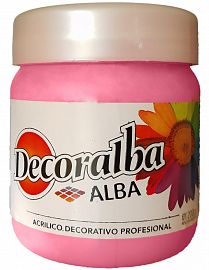 ACRILICO ALBA DECORALBA 200 ML ROSA CHICLE 497