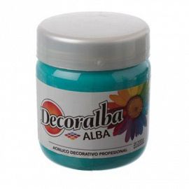 ACRILICO ALBA DECORALBA 200 ML TURQUESA 459