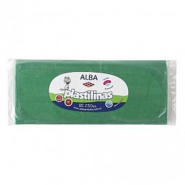 PLASTILINA ALBA BARRA 250 GRS VERDE