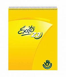 CUADERNO 19 X 24 EXITO Z3 C/E 48 HS CUADRICULADO GRANDE P/ZURDOS (103390)