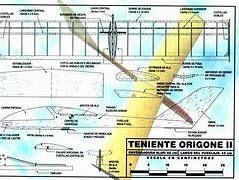 MADERA BALSA AVION P/ARMAR ORIGONE II