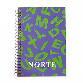 LIBRETA NORTE C/ESPIRAL E INDICE 4080