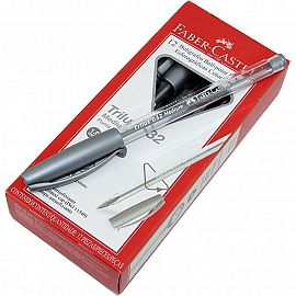 BOLIGRAFO FABER CASTELL 032 TRILUX PLATA X 12 UN 343282