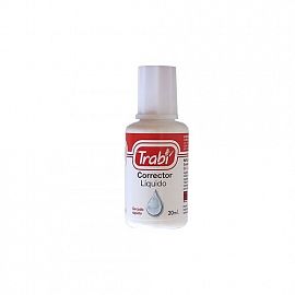 CORRECTOR LIQUIDO TRABI BOTELLITA 20 ML - TR2943