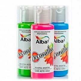 ACRILICO ALBA DECORALBA 60 ML ROSA PIEL 420