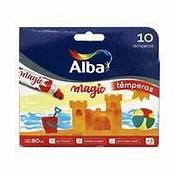 TEMPERA ALBAMAGIC MAX ESCOLAR 8 ML X 10 UN COL.SURTIDOS