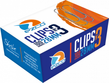 CLIPS METAL Nº3 X 100 X 10 EZCO 520103