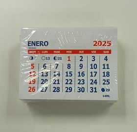 CALENDARIO MENSUAL Nº 14 X 25 (14ML)