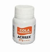 PEGAMENTO REMOVIBLE (COLA PERMANENTE) ACRILEX 37 GRS