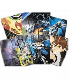 SP BOLSA M/SOGA 30X41/34X39/32X30/14X20 BEN10/ARG/MAX STELL/STAR WARS