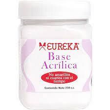 BASE ACRILICA EUREKA ULTRA BLANCA 250 CC