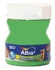 TEMPERA ALBA POTE X 200 GRS VERDE MEDIANO 052