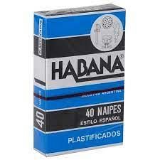 NAIPES HABANA X 40 PLASTIFICADO-203C