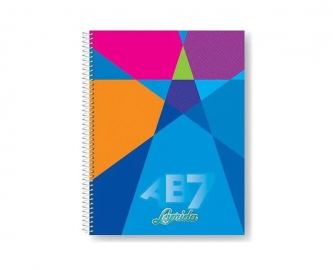 CUADERNO 21 X 27 LAPRIDA AB7 60 HS RAY C/ESP T/D 627011