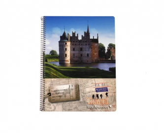 CUADERNO 16 X 21 C/ESPIRAL 80 HS APUNTES TRAVEL CUAD 916203