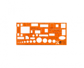 PLANTILLA PIZZINI NARANJA 