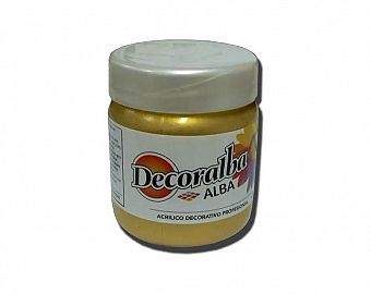 ACRILICO ALBA DECORALBA 200 ML ORO 477