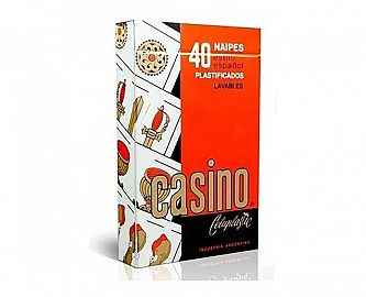 NAIPES CASINO X 40 PLASTIFICADO