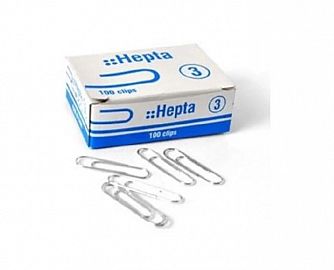 CLIPS METAL Nº3 X 10 CAJAS HEPTA