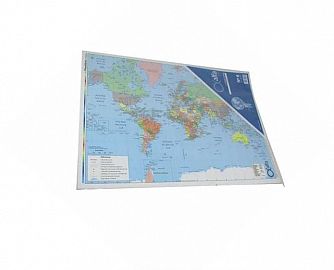 MAPA ESCOLAR Nº 6 OCEANIA FIS/POL X 25 UN M.C/ALFA