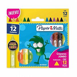 CRAYONES PAPER MATE X 12 JUMBO 2136743