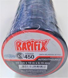 CINTA ADHESIVA PVC X 10 MTS. RAPIFIX 450
