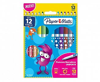 MARCADORES PAPER MATE X 10 UN DOBLE PUNTA 2136339